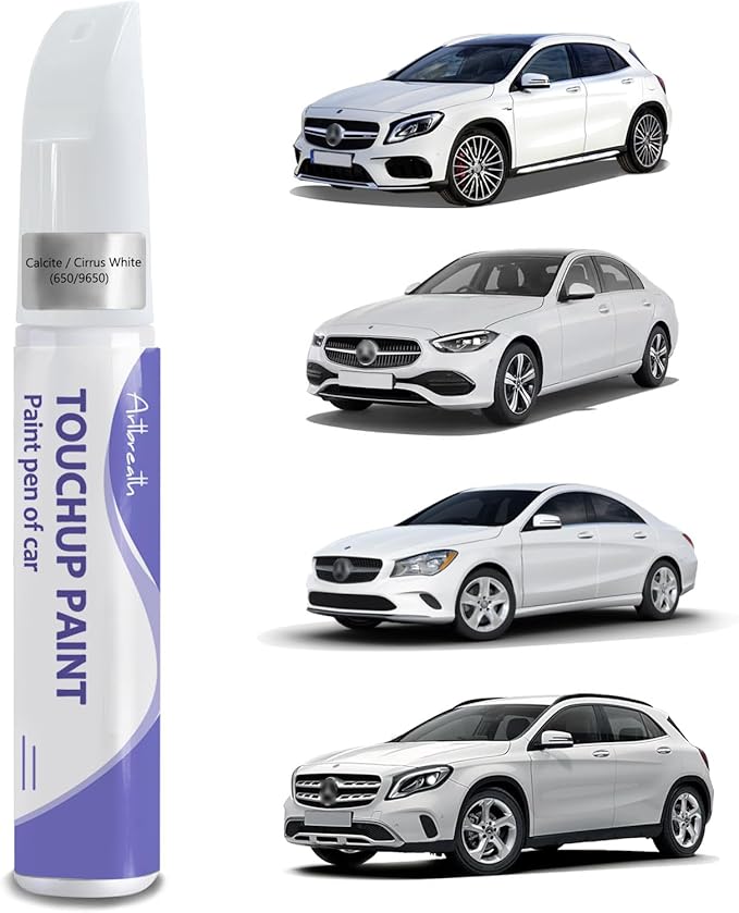 Touch Up Paint for Benz Cirrus White-Exact Match–Chips and Nicks TouchUp Paint by Artbreath