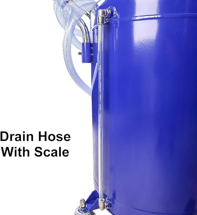 redsun 30 Gallon Waste Oil Drain Tank, Air Operated Oil Drain Container - Image 6