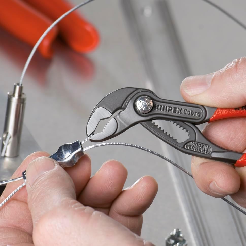 KNIPEX 87 01 125 SBA, 5 in. Cobra® Water Pump Pliers, Capacity 1-1/16 in. - Image 5
