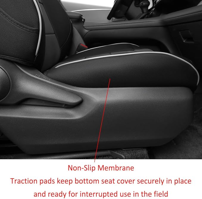 EKR Sienna Seat Covers for 2011-2020 Toyota Sienna L, 7 Seats, 2nd Row Captain - Image 3