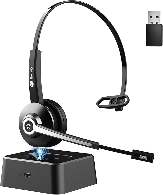 Earbay Trucker Bluetooth Headset, Wireless Headphones by Earbay