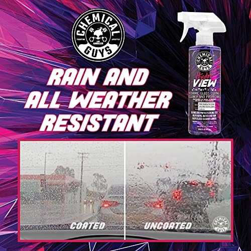 Chemical Guys, HydroView Ceramic Glass Cleaner & Coating for Windows, 16 oz