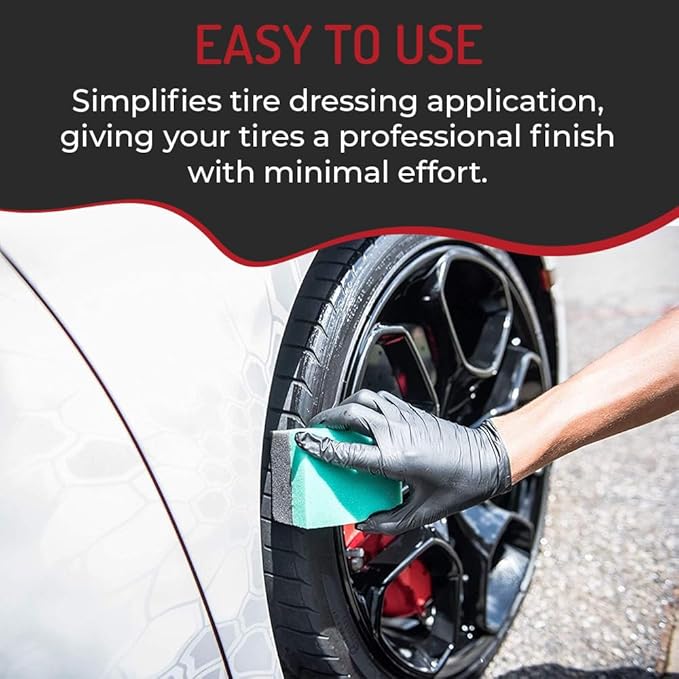 Hi-Tech Tire Dressing Applicator 12 Pack - Image 4