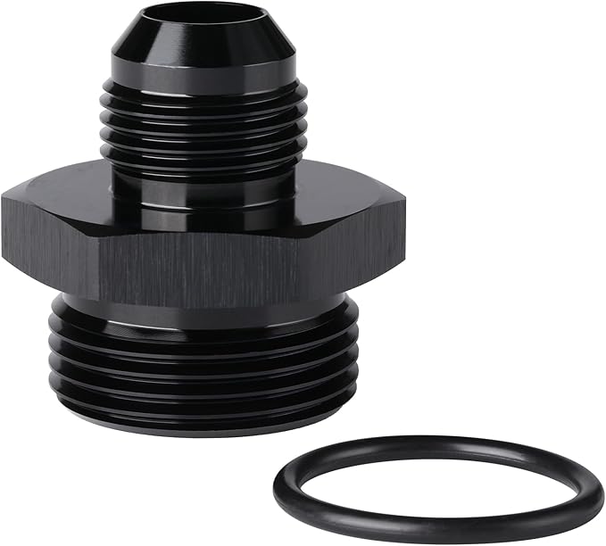 10AN Male Flare to 16AN ORB O-ring Boss Fuel Pump Rail Adapter Fitting Aluminum by Podavelle