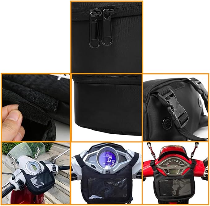 Handlebar Bag Storage Bag Compatible - Image 4