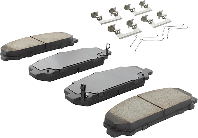 Premium Ceramic Front Brake Pads Compatible - Image 2