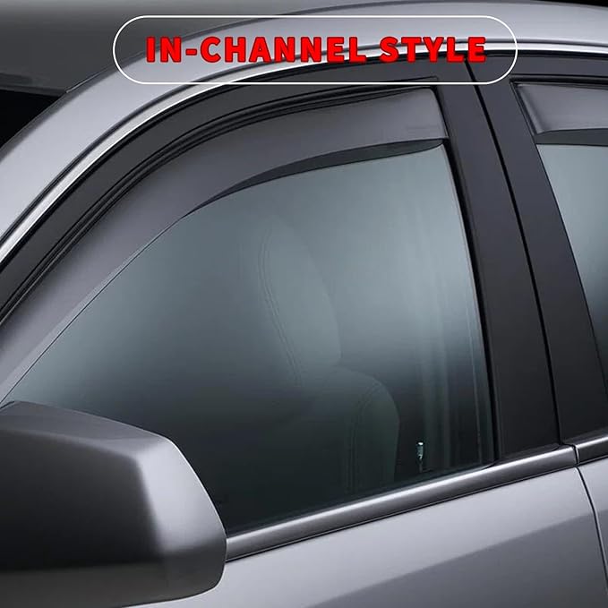 in Channel Rain Guards Fit for 2021-2025 Ford Bronco Sport, Durable Side Window - Image 3