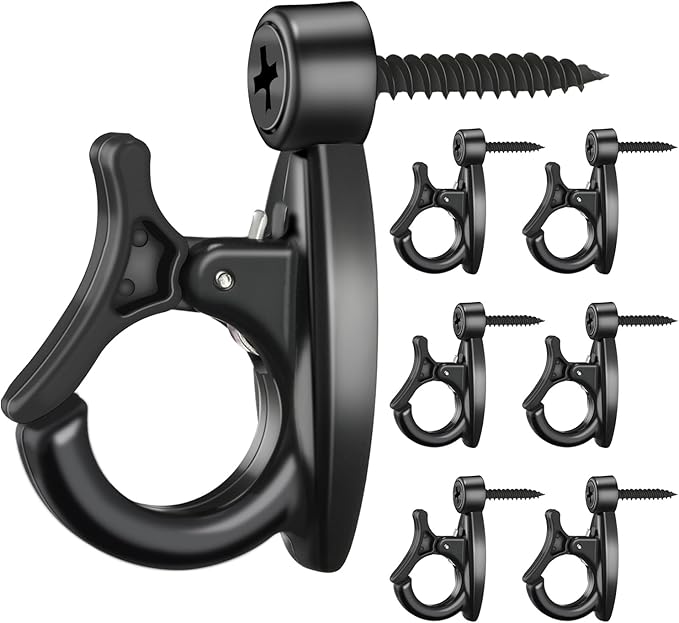 24 Pcs String Light Hooks, Screw in Hooks by Unknown