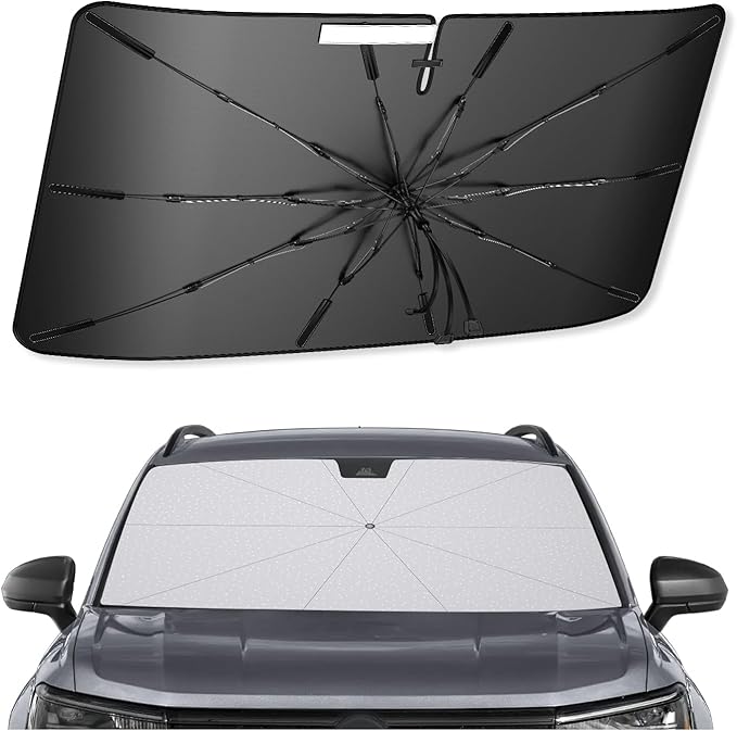 SXCY for 2022-2025 Volkswagen Taos Windshield Umbrella Sunshade for 2025 VW by SXCY
