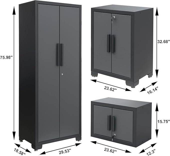 Torin Cabinet System Garage Storage Set, AGPZC30121002B-1 - Image 5