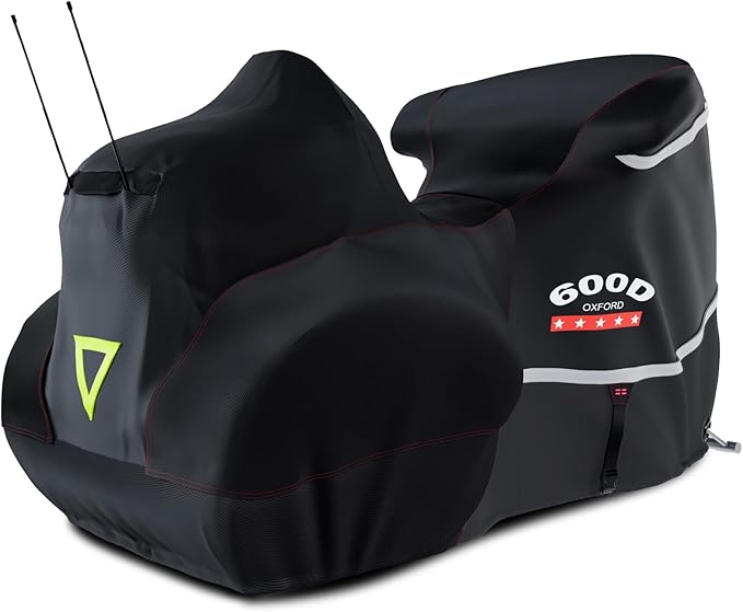 Rosefray Trike Cover, Motorcycle Cover Heavy Duty 600D Waterproof by Rosefray