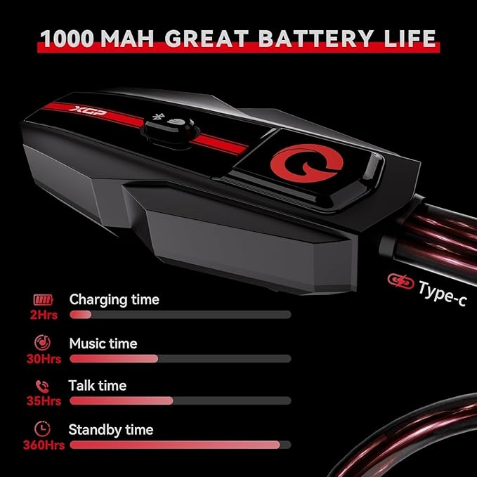 Motorcycle Bluetooth Headset V5.2 - Image 4