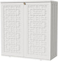 KINYING Outdoor Storage Cabinet Waterproof, Resin 60 Gallon Deck Box by KINYING