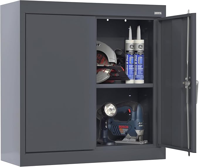Sandusky Lee WA11301226-02 Wall-Mount Metal Storage Cabinet - Image 5