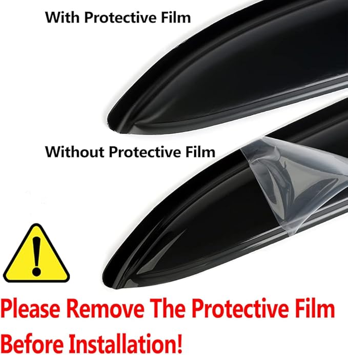 94162 Side Window Wind Deflector, Nice Window Visor fit - Image 5