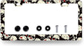 Skull License Plate Frame Skull Skeleton License Plate Holder Stainless Steel by RNKATIH