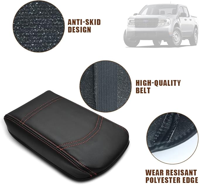 Muslogy Center Console Armrest Cover Compatible - Image 3