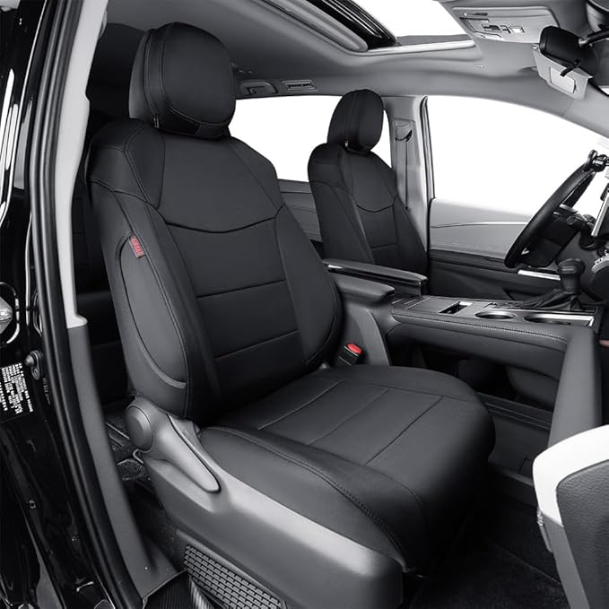 EKR Sienna Seat Covers for 2021-2025 Toyota Sienna XLE, 7 Seats, 2nd Row by EKR