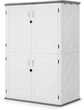 Macrout 50 Cu.Ft Plastic Outdoor Storage Cabinet by MMACROUT