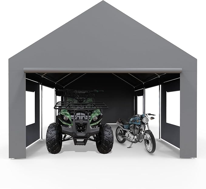 Heavy Duty Carport 13x20 FT Oversized Portable Garage - Image 7