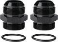 20AN Male Flare to 20AN ORB O-ring Boss Fuel Pump Rail Adapter Fitting Aluminum by Podavelle