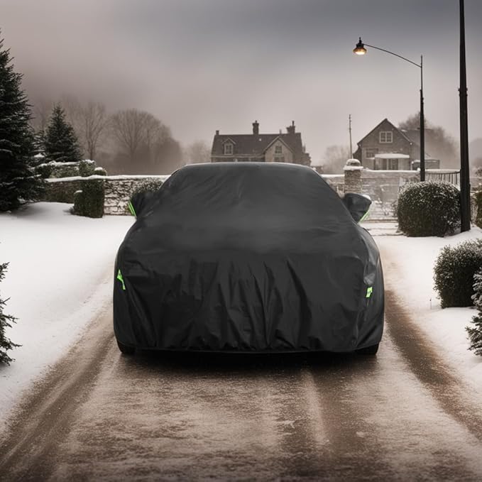 Car Cover Custom Fit for Honda Accord, Waterproof All Weather Full Exterior - Image 7