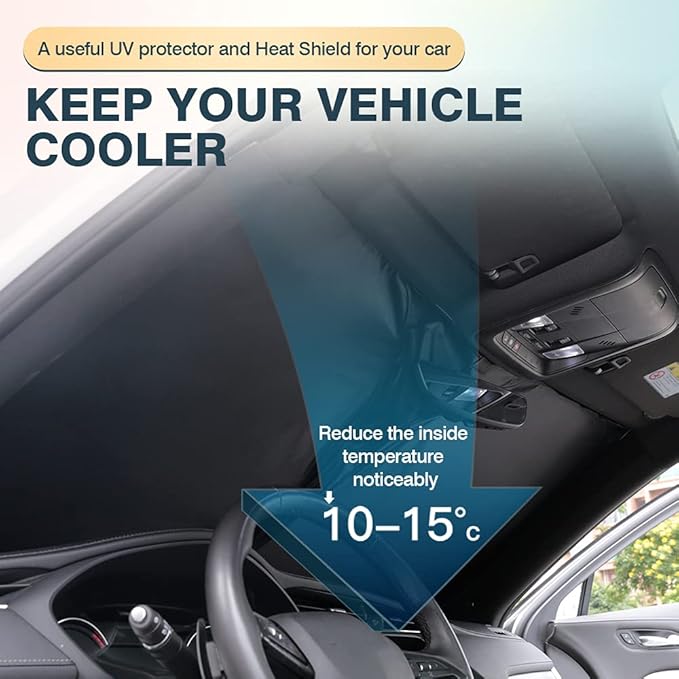 Cartist Windshield Sun Shade Fit - Image 3