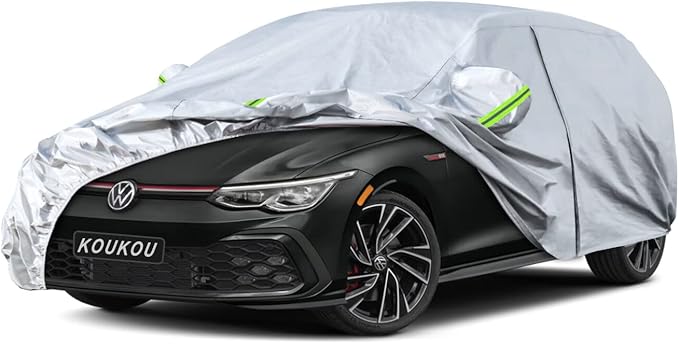 KouKou Hatchback Car Cover Waterproof All Weather Outdoor by focusonqualityservicehear