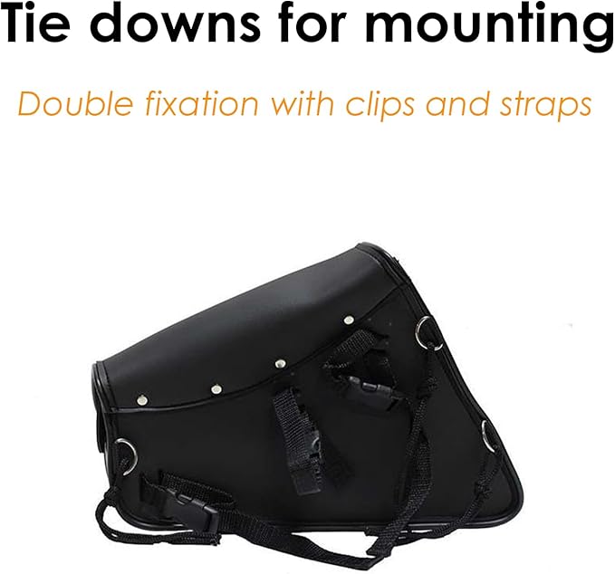 GARGOYLE BELLS Premium Naked Leather Swing Arm Bag - Image 2