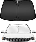 ARISMOTOR Windshield Sun Shade for Jeep Compass 2017-2024, Custom Fit Foldable by ARISMOTOR