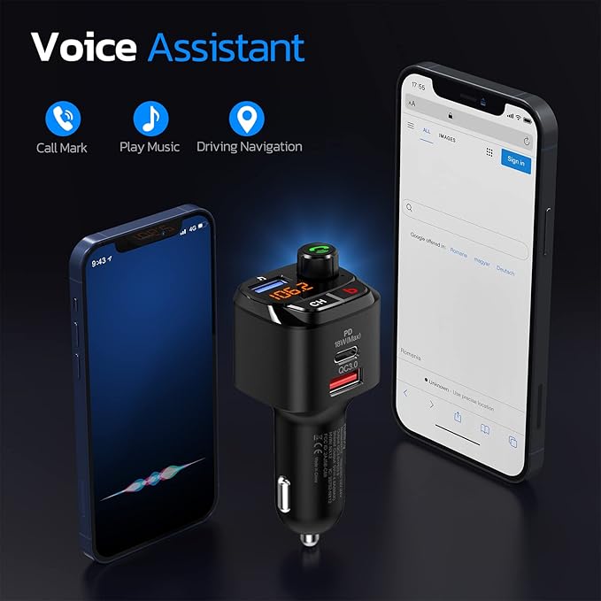 Nulaxy Bluetooth 5.0 FM Transmitter - Image 6