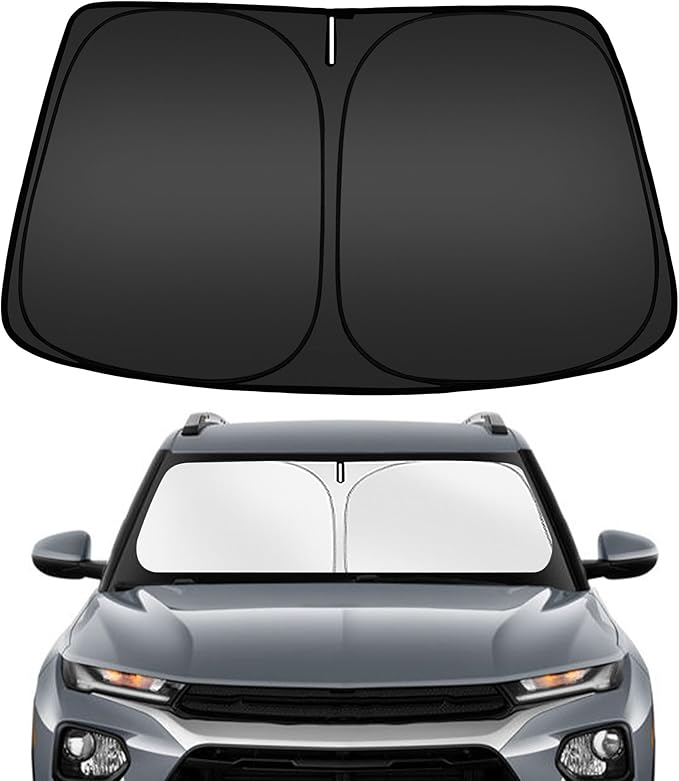 ARISMOTOR Windshield Sun Shade for Chevy Trailblazer 2021-2025 2026, Custom Fit by ARISMOTOR