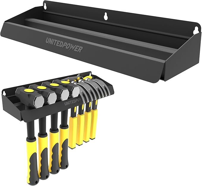 UNITEDPOWER Hammer Holder, Wall Mount Storage Rack Organizer by UNITEDTOOLSUNITEDPOWER