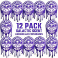 Chemical Guys, Hanging Air Fresheners, Galactic Scent, 12 Pack, for Cars by ChemicalGuys
