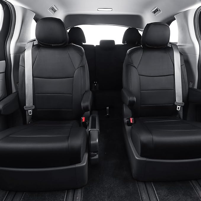 EKR Sienna Seat Covers for 2011-2020 Toyota Sienna XLE, Limited Premium - Image 6
