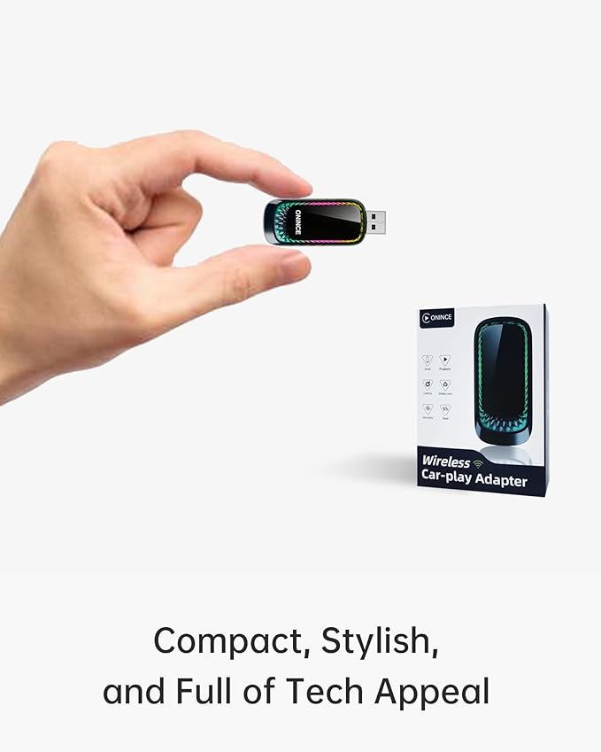 Apple CarPlay Wireless Adapter – Convert Wired CarPlay to Wireless, Stable - Image 4