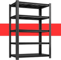 84" H x 47.24" W 5 Tier Metal Garage Shelves, 3000 LBS Adjustable Storage by SYLOUGH