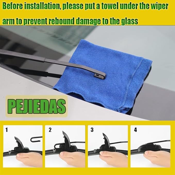 3 x OEM Wiper Blades, Replacement Wiper Blades - Image 6