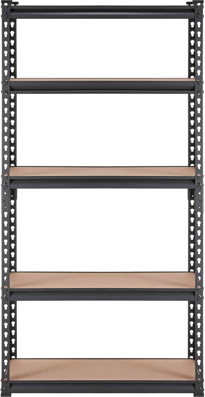 VEVOR Storage Shelving Unit, 5-Tier Adjustable, 2000 lbs Capacity, Heavy Duty - Image 9