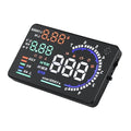 VGEBY 5.5'' OBD II Car HUD Auto Windshied Reflective Screen Speed Display Hud by VGEBY