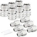 TAISHER 12PCS 304 Stainless Steel Pressure Washer Adapter Kit, Quick Connect by TAISHER