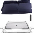 Windshield Sun Shade Umbrella for 2019-2025 Cadillac XT4 Accessories: Custom by HIMUMOY