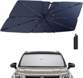 Windshield Sun Shade Umbrella for 2022-2025 Volkswagen VW Taos Accessories: by HIMUMOY