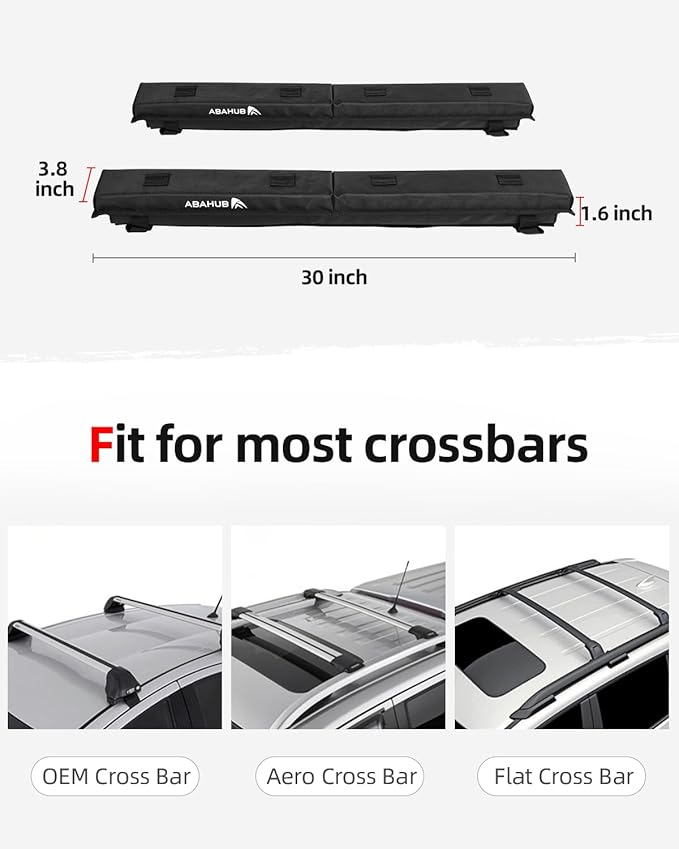 Abahub Soft Roof Rack Pads - Image 3