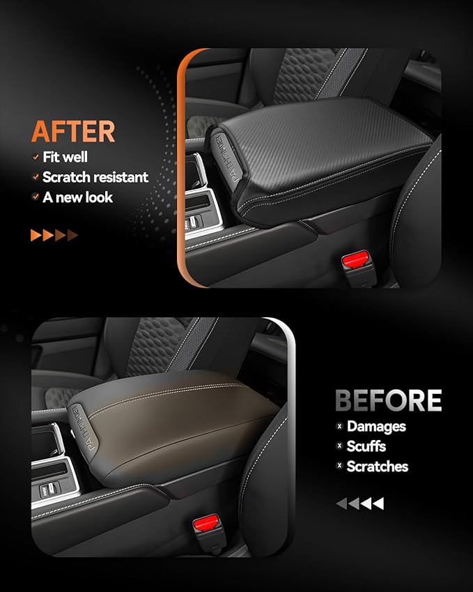 CDEFG for Nissan Pathfinder 2022-2025 Center Console Cover Armrest Box Cover - Image 3