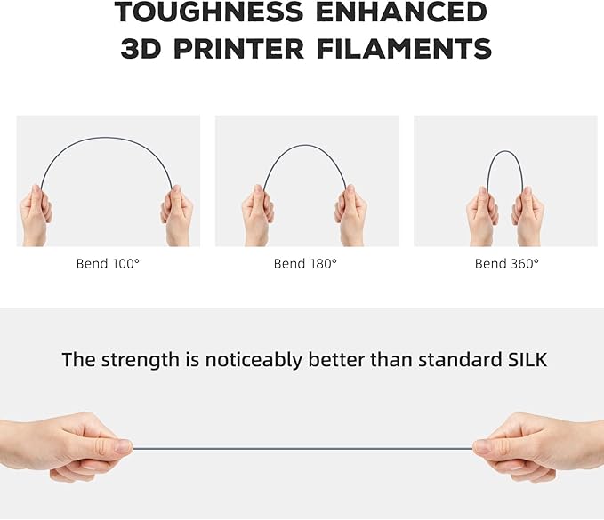 FLASHFORGE PLA Filament 1.75mm, 3D Printer Filament 1kg Spool, Dimensional - Image 4