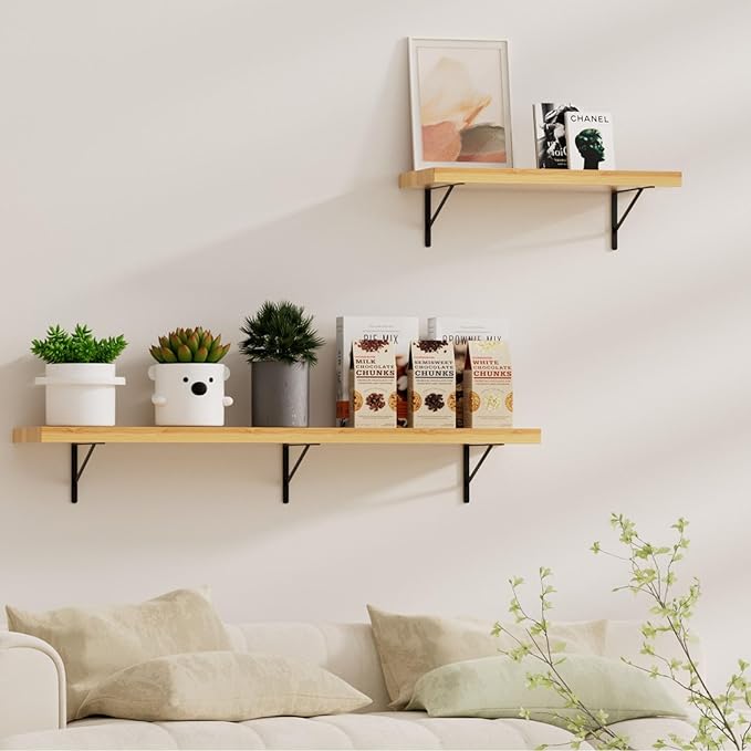 20 Pack L10 x H 8" Black Heavy Duty Shelf Brackets - Image 6