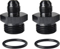 6AN Male Flare to 10AN ORB O-ring Boss Fuel Pump Rail Adapter Fitting Aluminum by Podavelle