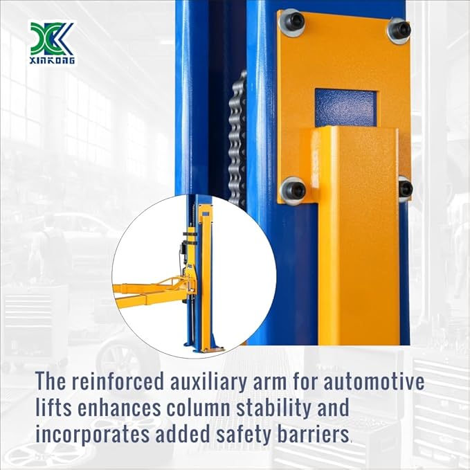 XK-1500 Auto Lift Car Lift Capacity 15000 Lbs Two Post Truck Hoist - Image 9