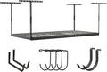 SafeRacks 4x8 Overhead Garage Storage Rack Heavy Duty by SafeRacks